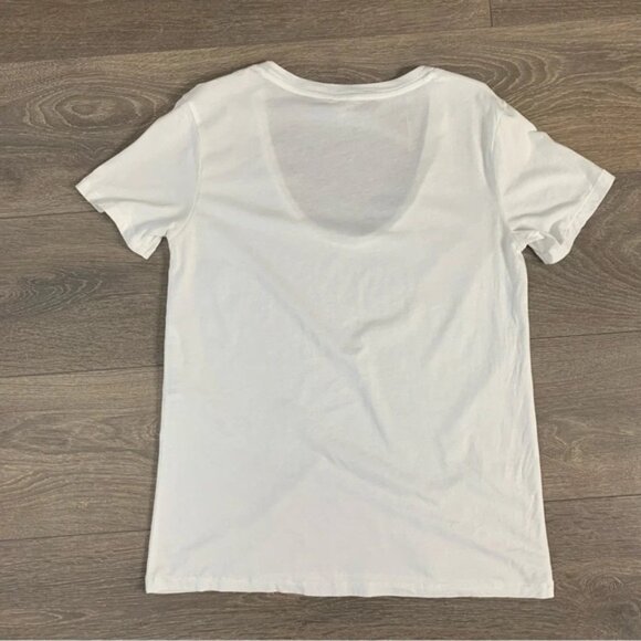 Aritzia Wilfred Free T-Shirt tee Short Sleeve Crew neck Cotton White Size XS - Picture 7 of 10